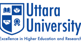 Uttara University logo
